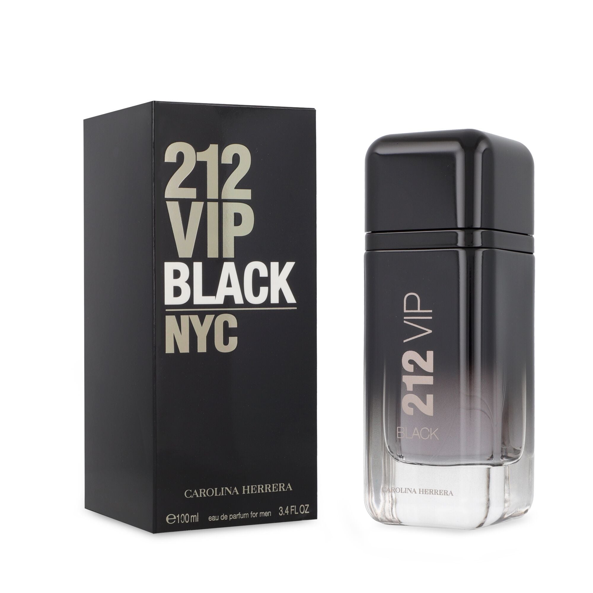 PERFUME CAROLINA HERRERA 212 VIP BLACK MEN 100ML EDP