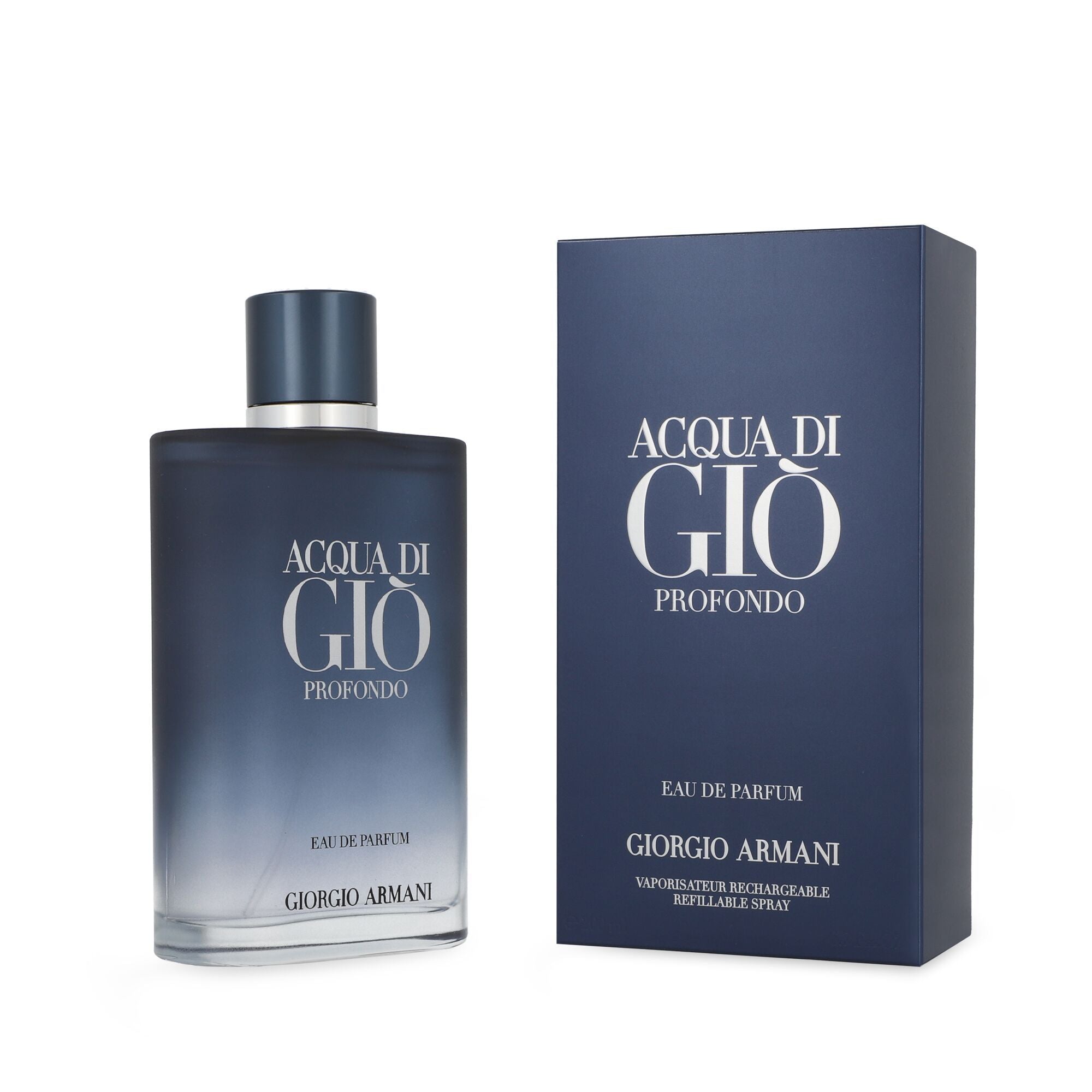 PERFUME GIORGIO ARMANI ACQUA DI GIO PROFONDO REFILLABLE 200ML EDP